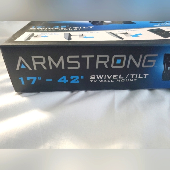 : NIB 17"- 42" Swivel / Tilt TV Wall Mount Armstrong Up to 66 lbs - Picture 3 of 12